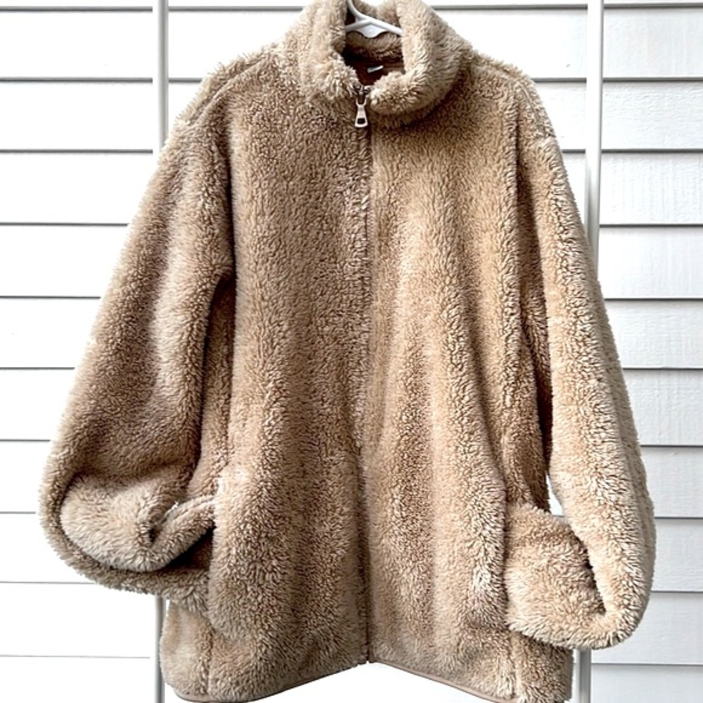 UNIQLO Fluffy Yarn Fleece Full-Zip Jacket
